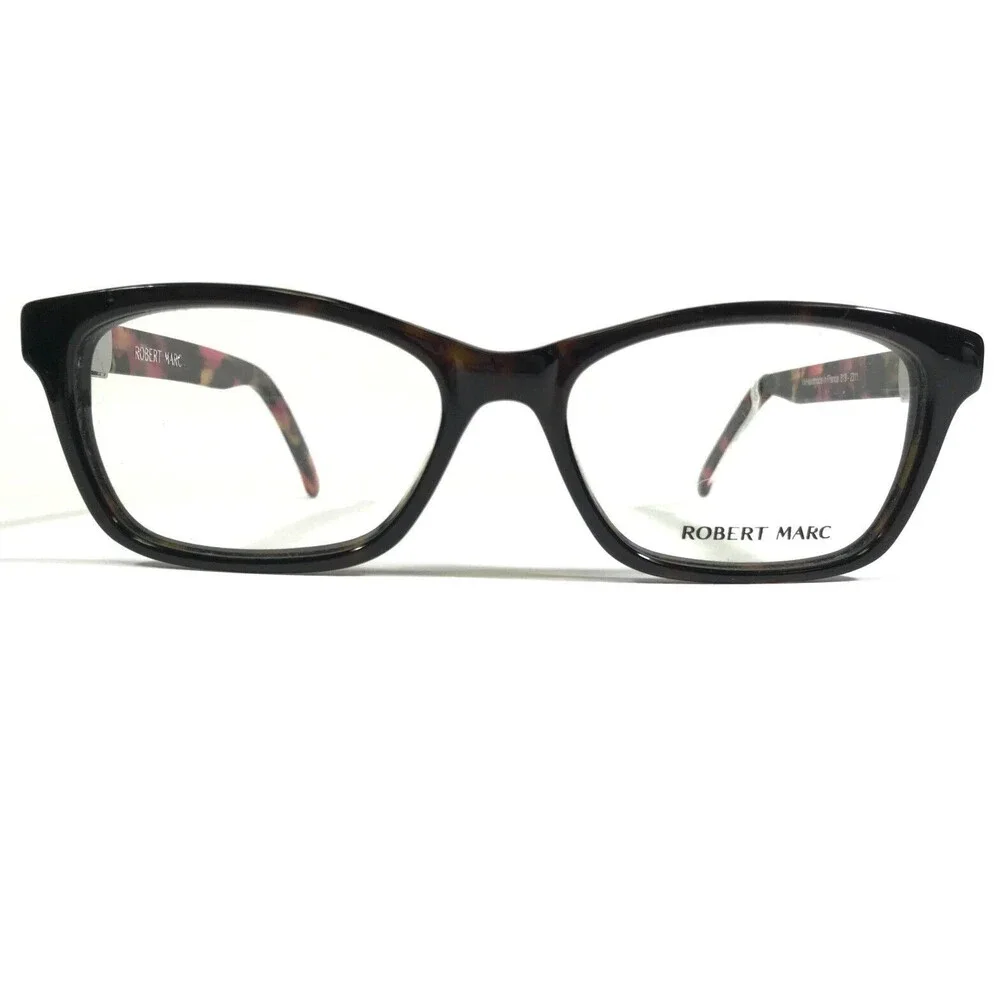 Robert Marc 819-2311 Eyeglasses Frames Brown Pink Tortoise Rectangular 48-16-135